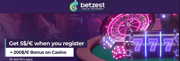 Betzest Casino Casino Bonuses 2021  50 Free Spins